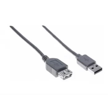 Hypertec 532411-HY cabo de extensão USB 2.0, 0,6 m, cinzento