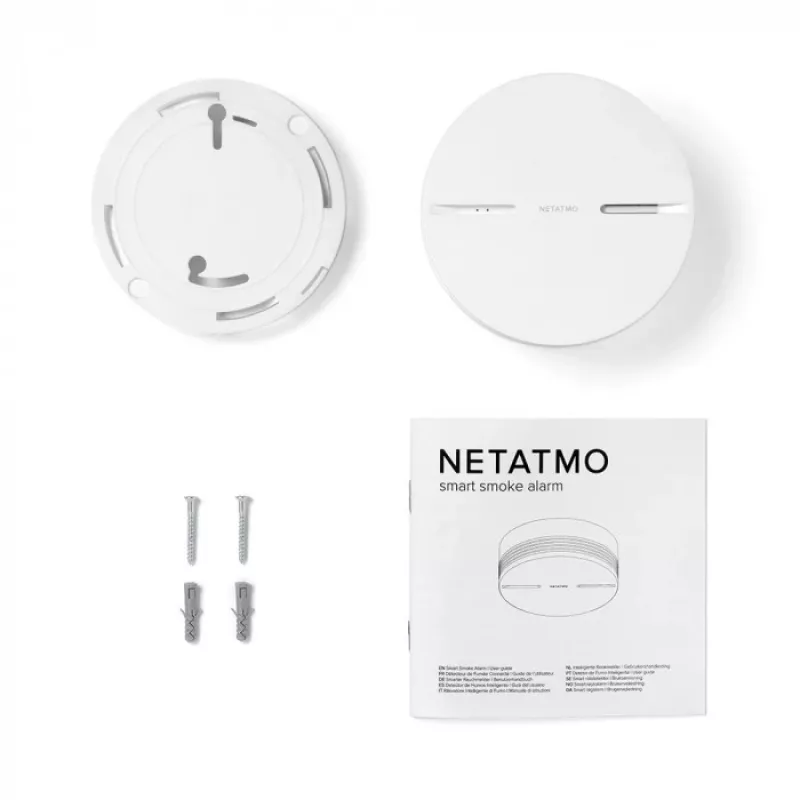 Netatmo NSA-DE detetor de fumo inteligente detetor de reflexão fotoelétrico com ligação em rede sem fios