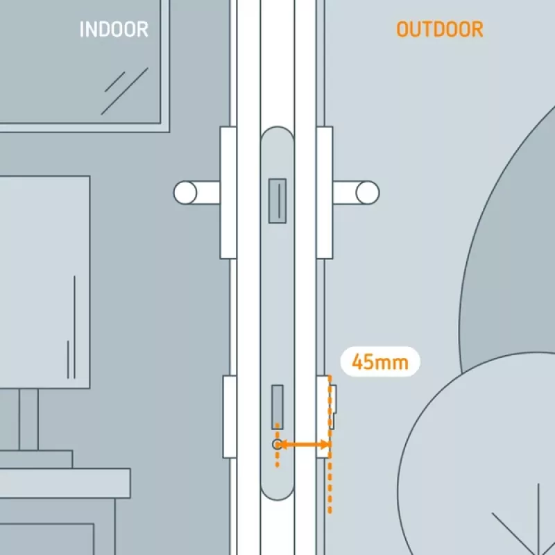 Netatmo NDL-E45 acessório smart lock kit de expansão