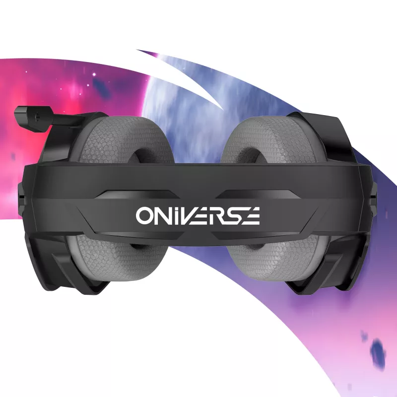 Oniverse headset gaming Nebula - Infinite preto (multiplataforma)