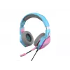 Oniverse headset gaming Nebula - Diva Pink (multiplataforma), com fios, gaming, 20 - 20000 Hz, 356 g, headset, ciano, rosa