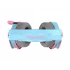 Oniverse headset gaming Nebula - Diva Pink (multiplataforma), com fios, gaming, 20 - 20000 Hz, 356 g, headset, ciano, rosa