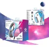 Oniverse headset gaming Nebula - Diva Pink (multiplataforma), com fios, gaming, 20 - 20000 Hz, 356 g, headset, ciano, rosa