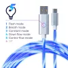 Oniverse cabo de carregamento Micro-USB com LED – 2 metros – branco (multiplataforma)