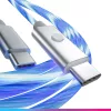 Oniverse cabo de carregamento rápido USB-C para USB-C – 2 metros – LED (multiplataforma)