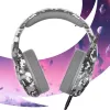 Oniverse headset gaming Nebula - Urban Camo (multiplataforma), com fios, 20 - 20000 Hz, gaming, 356 g, headset, padrão camuflado