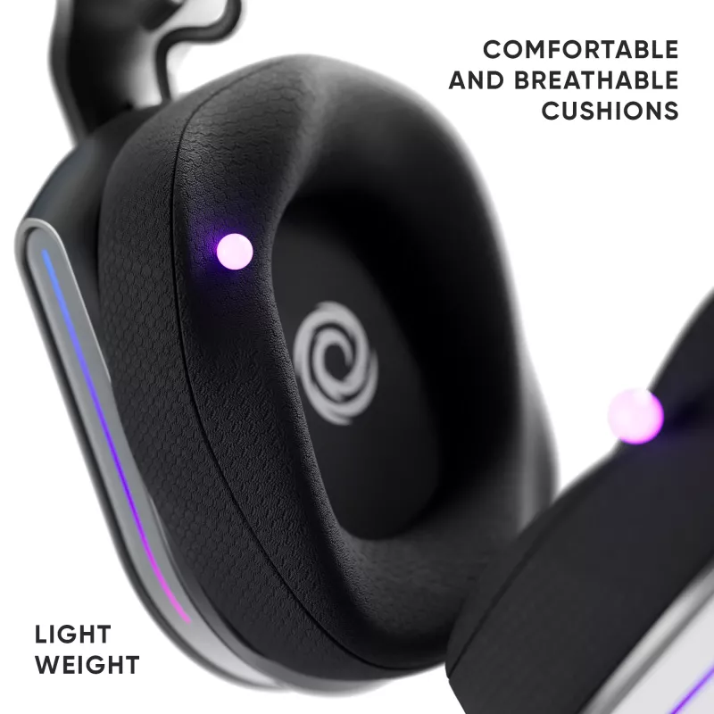 Oniverse headset gaming sem fios Polaris - Eclipse preto (multiplataforma)