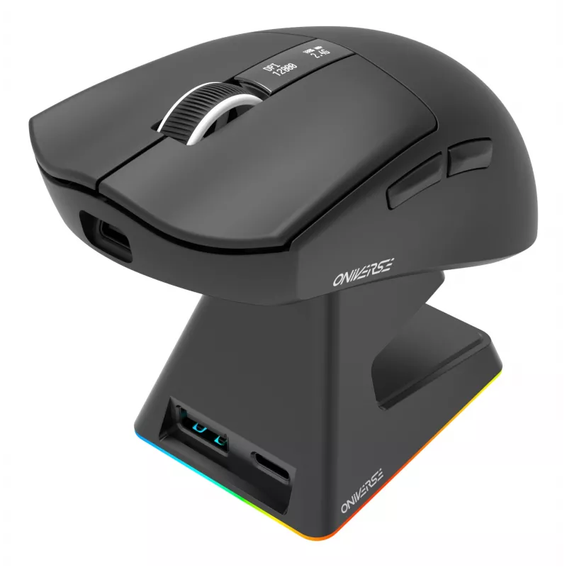 Oniverse - rato gaming sem fios Vanguard + dock - Nocta preto (PC)