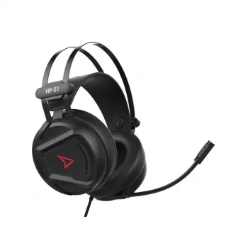 Steelplay headset 3D com fios - Hp51 - preto (Multi), com fios, gaming, 20 - 20000 Hz, 329 g, headset, preto, vermelho