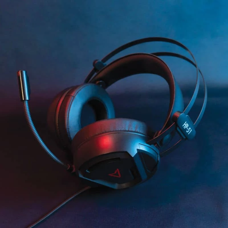 Steelplay headset 3D com fios - Hp51 - preto (Multi), com fios, gaming, 20 - 20000 Hz, 329 g, headset, preto, vermelho