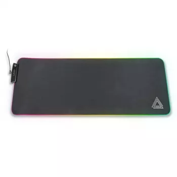 Lexip B10 – tapete de rato XL flexível com superfície macia microtexturizada e iluminação RGB – 800 x 400 x 4 mm