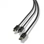 Steelplay cabo Dual Play & Charge para comando - preto (PS4)