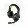 Steelplay headset estéreo com fios - Hp-45 - preto/verde (Xbox), com fios, gaming, 20 - 20000 Hz, 274 g, headset, preto, verde