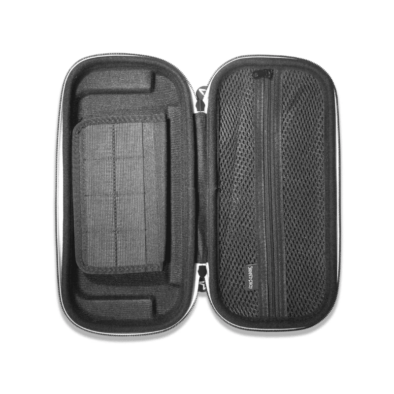 Lexip bolsa universal (Switch + Switch Lite), estojo rígido, Nintendo, preto, Nintendo Switch, Nintendo Switch Lite, resistente a choques, resistente a riscos, fecho de correr