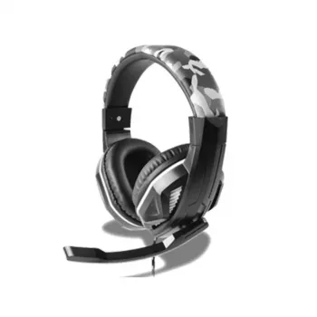 Steelplay headset estéreo com fios - Hp42 - Ice Camo (Multi), com fios, gaming, 20 - 20000 Hz, 278 g, headset, padrão camuflado
