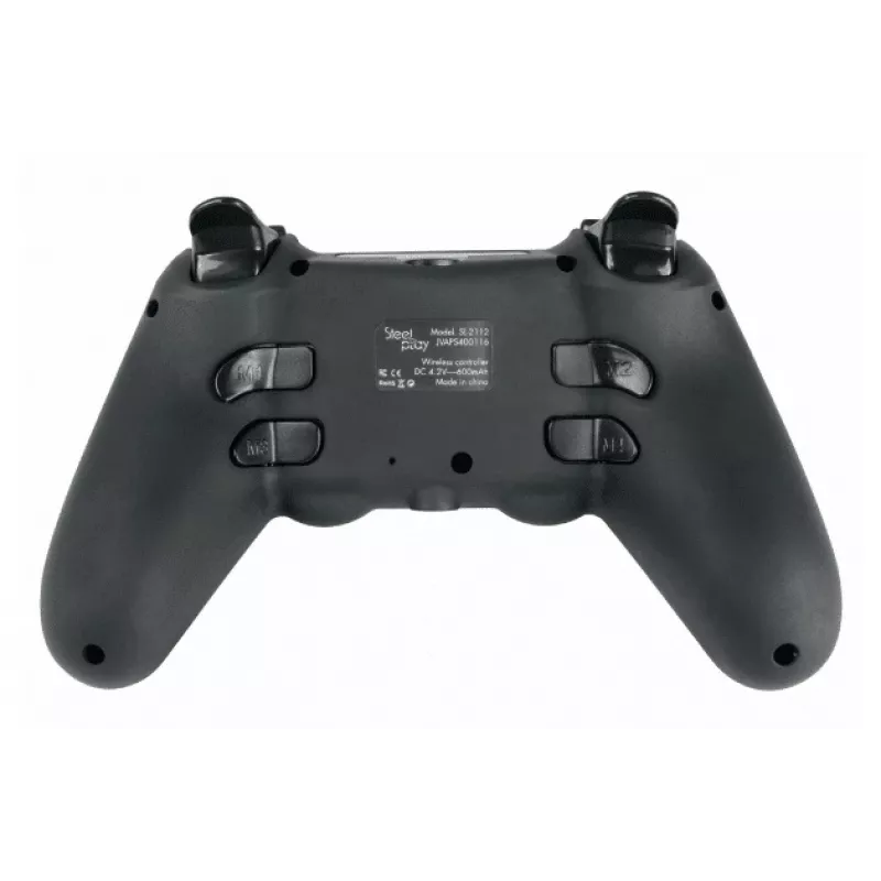 Lexip Metaltech - comando com fios - Ebony preto (Multi), gamepad, PC, PlayStation 4, D-Pad, botão Home, botão Options, botão Share, analógico/digital, multicor, com fios