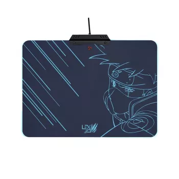 Lexip Kakashi „Kamui“ Naruto Shippuden tapete de rato – com superfície rígida microtexturizada e iluminação RGB