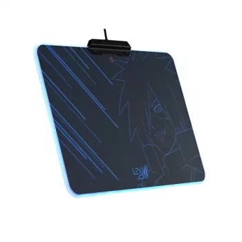 Lexip Madara “Destruction” Naruto Shippuden tapete de rato – com superfície rígida microtexturizada e iluminação RGB