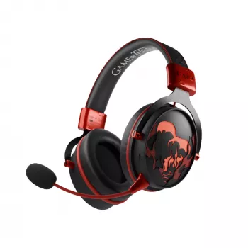 Lexip HBO Game of Thrones headset com fios e sem fios head-band gaming Bluetooth preto, vermelho