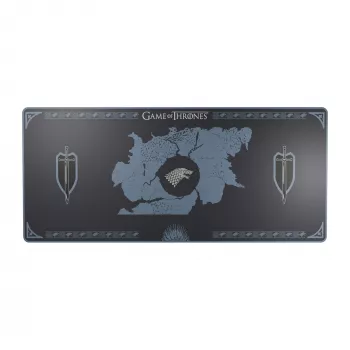 Lexip HBO Game of Thrones – Stark Edition tapete de rato gaming preto, azul, branco