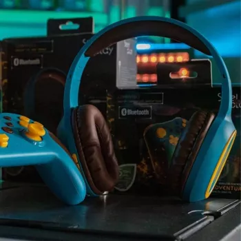 Headset Lexip Adventure – sem fios, compatibilidade multiplataforma