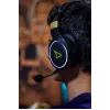 Headset Lexip Metaltech – sem fios com baixa latência, 32 h de autonomia – Radiance Gold