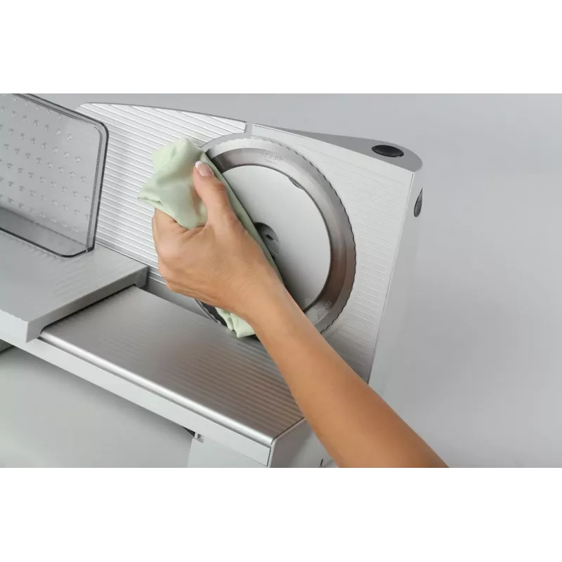 Máquina de cortar fiambre elétrica Gorenje R607A 110 W cinzento metal, plástico