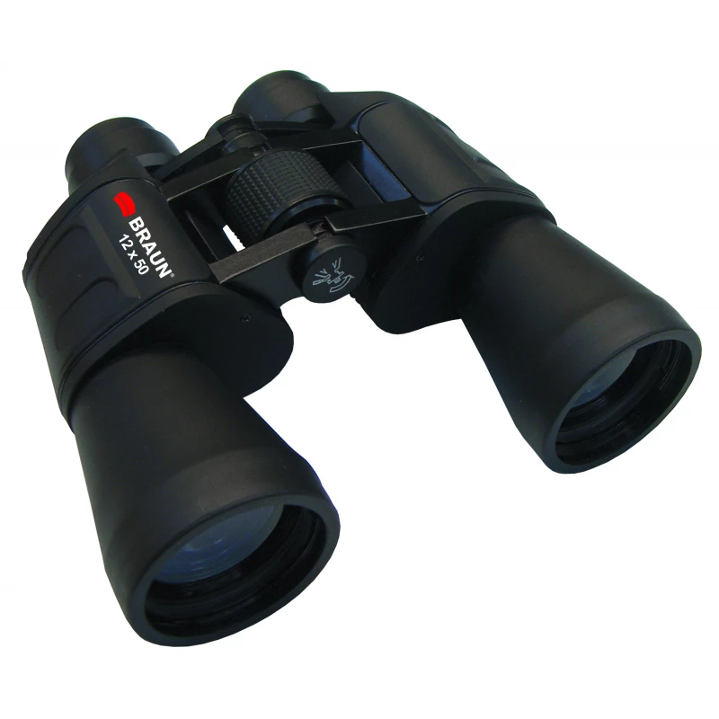 Binóculos Braun 12x50 BK-7 Porro preto
