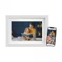 Moldura digital Braun DigiFrame 10W branca 25,6 cm (10,1 polegadas) ecrã tátil Wi-Fi