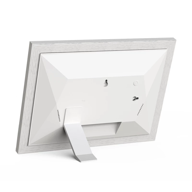 Moldura digital Braun DigiFrame 10W branca 25,6 cm (10,1 polegadas) ecrã tátil Wi-Fi