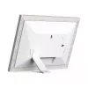 Moldura digital Braun DigiFrame 10W cinzenta, branca 25,6 cm (10,1 polegadas) ecrã tátil Wi-Fi