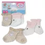 Meias de boneca BABY born ovelha 2 pares 43cm