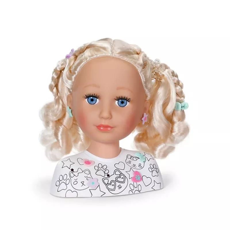 BABY born Styling Head Paint Artist, cabeça de boneca de maquilhagem/estilo, feminino, 3 ano(s), rapaz/rapariga, multicolor