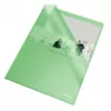 Esselte Dossier 105my A4 caixa de 100, A4, polipropileno (PP), verde, vertical, 220 mm, 1 mm