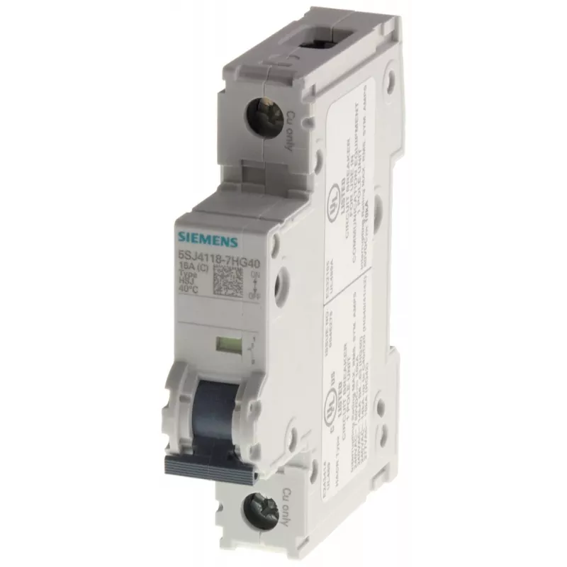 Siemens 5SJ4110-7HG40 Disjuntor de proteção de linha