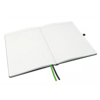 Leitz Caderno Complete A4 pautado 96 g 80 folhas, Preto, A4, Capa dura