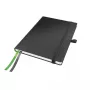 Leitz Caderno Complete A5 quadriculado 96 g 80 folhas, Preto, A5, 80 folhas, 96 g/m², Papel quadriculado, Capa dura