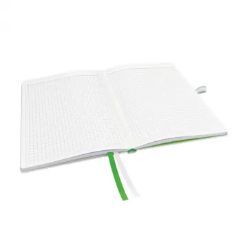 Leitz Caderno Complete A5 quadriculado 96 g 80 folhas, Preto, A5, 80 folhas, 96 g/m², Papel quadriculado, Capa dura