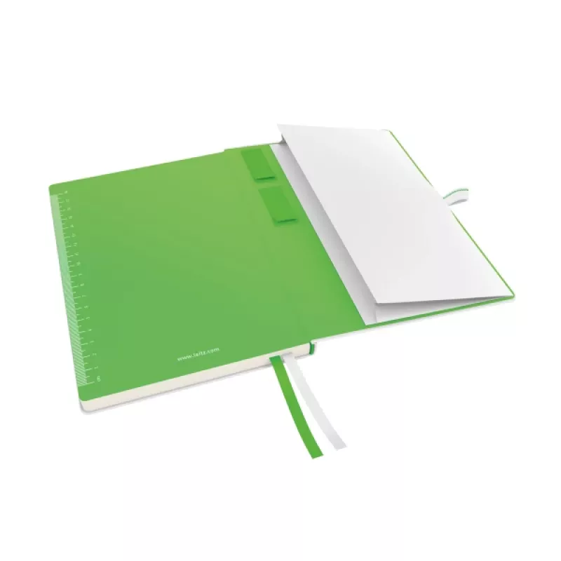 Leitz Caderno Complete A5 quadriculado 96 g 80 folhas, Preto, A5, 80 folhas, 96 g/m², Papel quadriculado, Capa dura