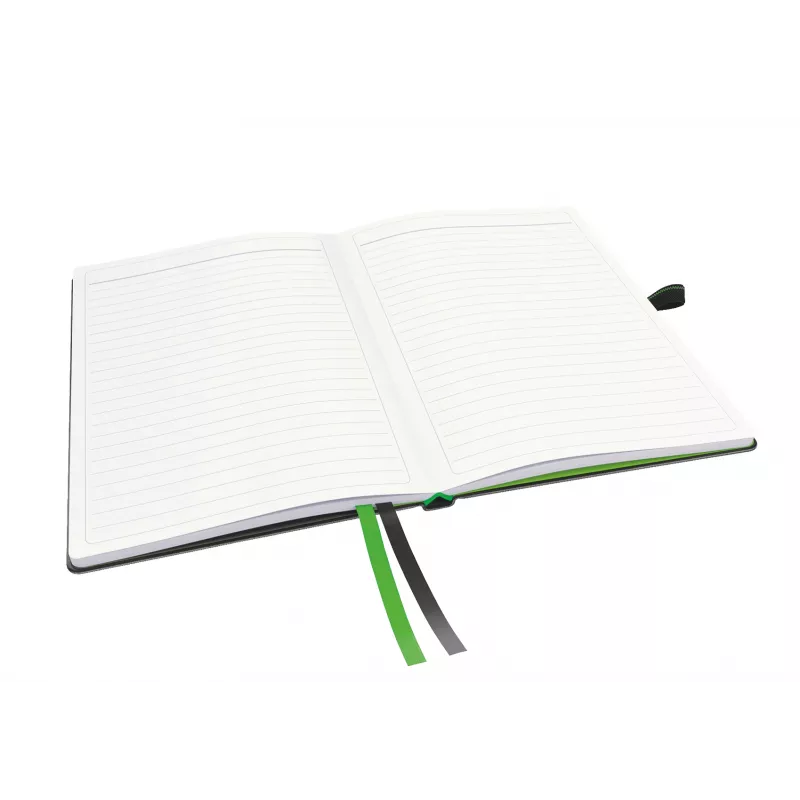 Leitz Caderno Complete A5 pautado 96 g 80 folhas, Preto, A5, Capa dura