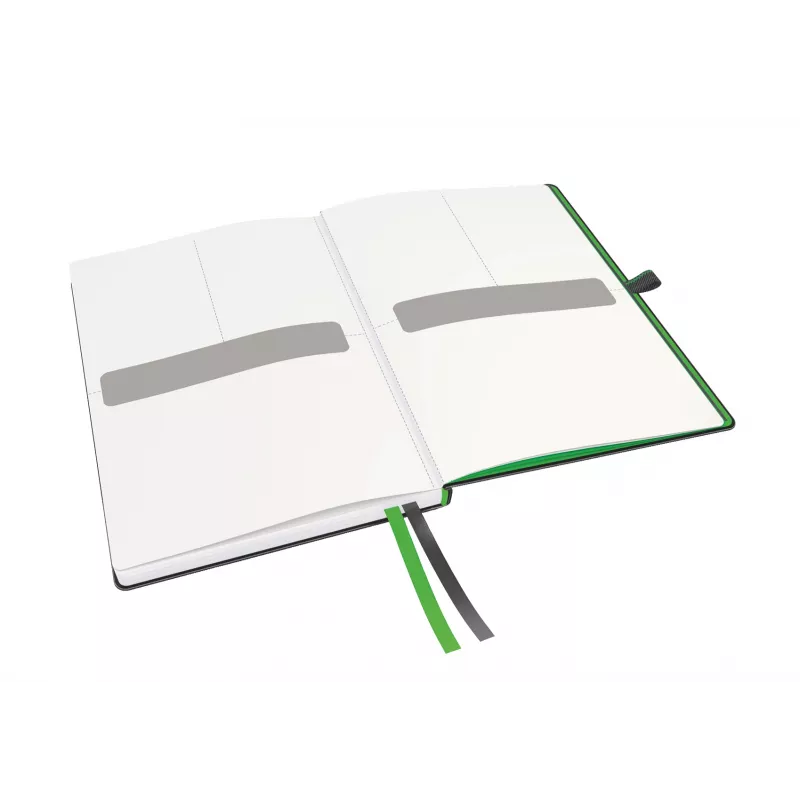Leitz Caderno Complete A5 pautado 96 g 80 folhas, Preto, A5, Capa dura