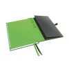 Leitz Caderno Complete A5 pautado 96 g 80 folhas, Preto, A5, Capa dura