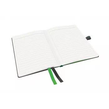Leitz Caderno Complete A6 pautado 96 g 80 folhas, Preto, A6, Capa dura