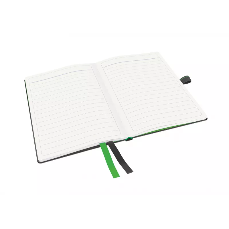Leitz Caderno Complete A6 pautado 96 g 80 folhas, Preto, A6, Capa dura