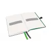 Leitz Caderno Complete A6 pautado 96 g 80 folhas, Preto, A6, Capa dura