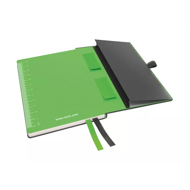 Leitz Caderno Complete A6 pautado 96 g 80 folhas, Preto, A6, Capa dura