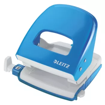 Leitz Perfurador 5008 NeXXt, 2 furos 30 folhas, 30 folhas, Azul, Metal, 8 cm, A6, 5,5 mm