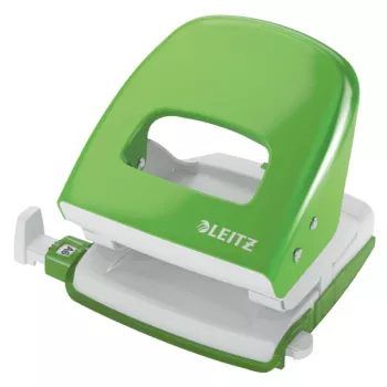 Leitz Perfurador 5008 NeXXt, 2 furos 30 folhas, 30 folhas, Verde, Metal, 8 cm, A6, 5,5 mm