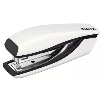 Leitz NeXXt WOW Agrafador mini metálico, 10 folhas, Preto, Branco, P2, Metal, 80 g/m², 3,5 cm