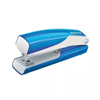 Leitz NeXXt WOW Agrafador mini metálico, 10 folhas, Azul, Branco, P2, Metal, 80 g/m², 3,5 cm